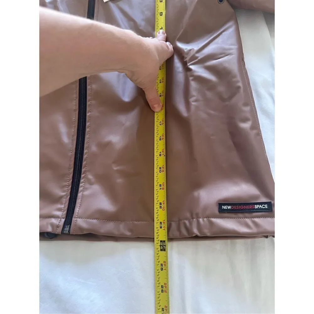 NWT V Force Collection By New Designer Space CLASSIC UTILITY JACKET  COPPER SOLI